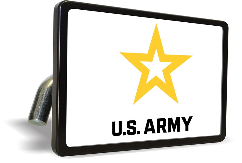U.S. Army Star Logo (YW) - Tow Hitch Cover